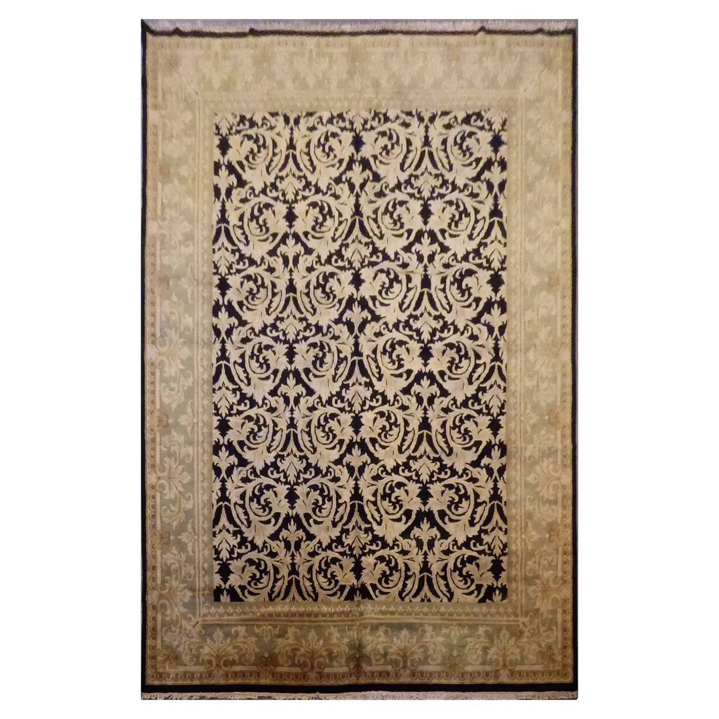 Indian Hand-Knotted Rug 14'2'' X 9'11"